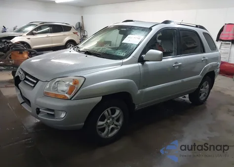 2007 Kia Sportage Ex V6 из США, поврежденный, VIN KNDJE723977432268